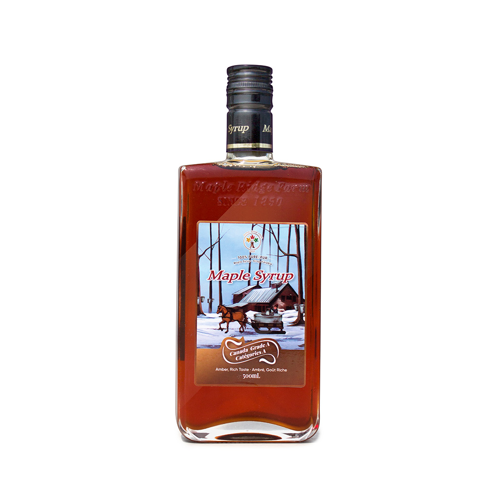 100% Pure Maple Syrup 500ml